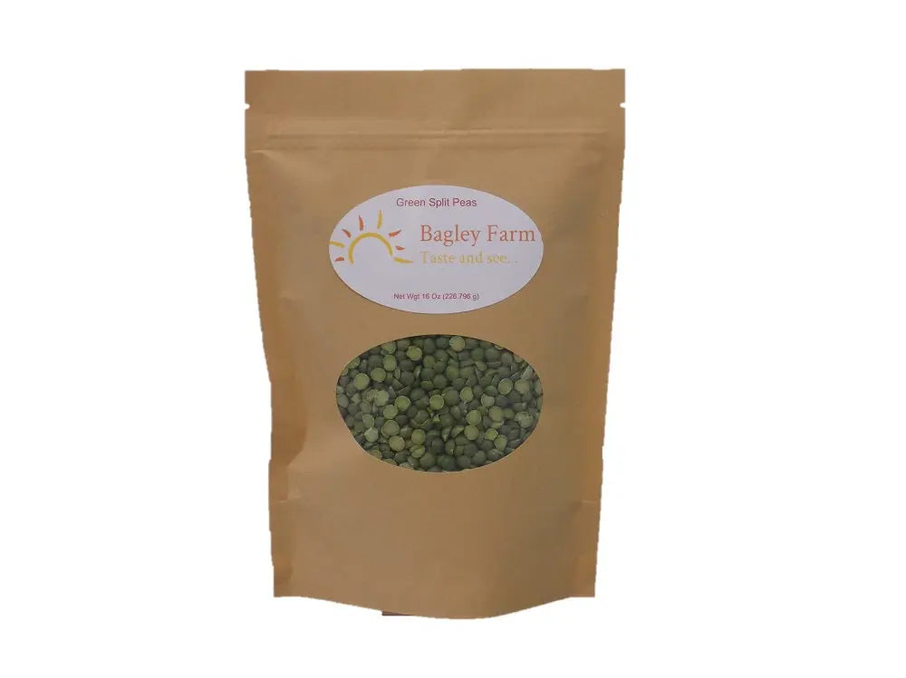 Bagley Farm's Green Split Peas, Legume Non-GMO - Bagley Farm's