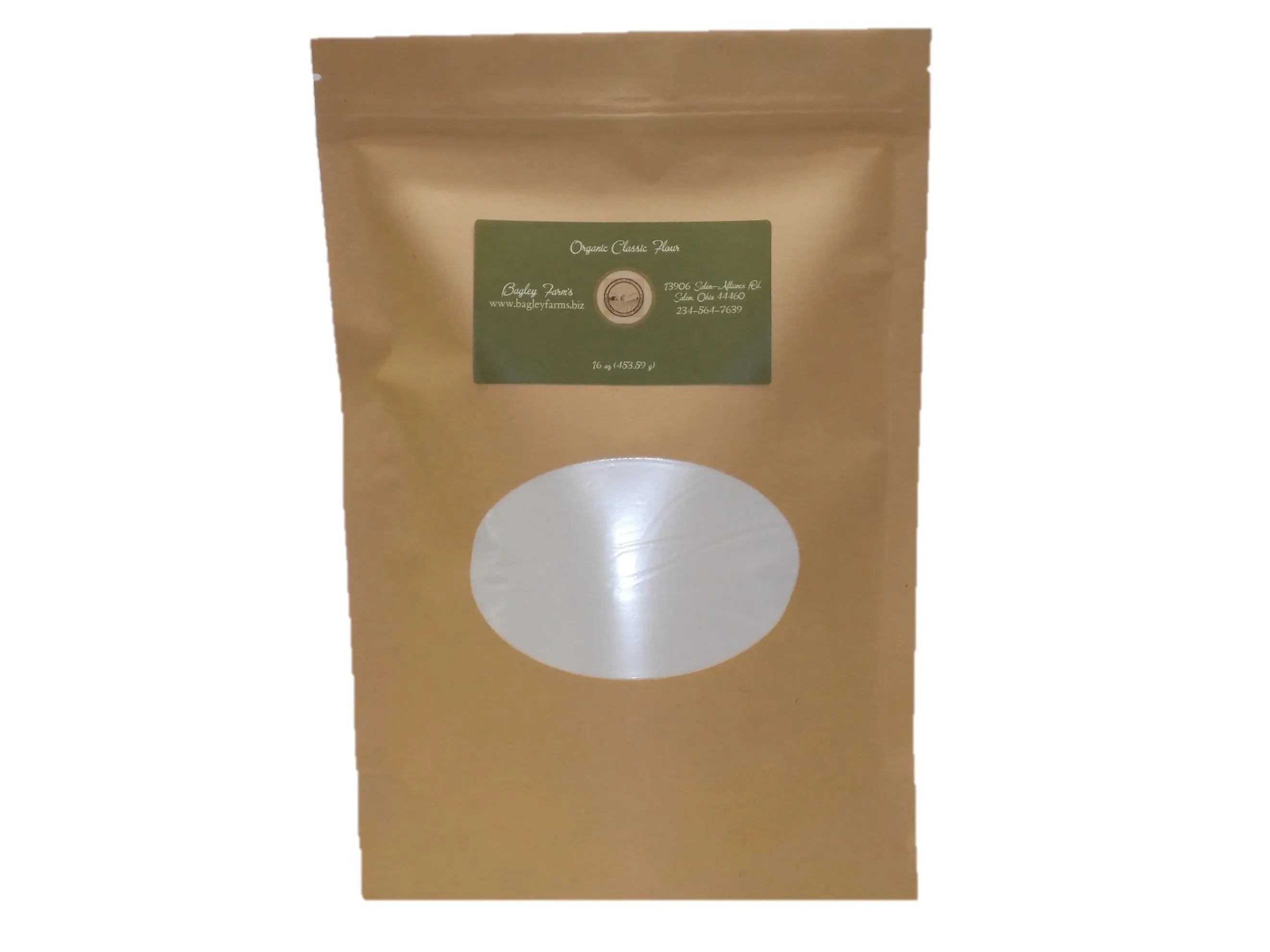 Bagley Farm's Organic Classic Flour Certified Organic - Bagley Farm's