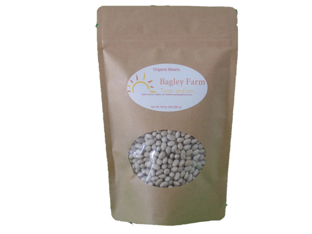 Bagley Farm's Organic Navy Beans Certified Organic - Bagley Farm's