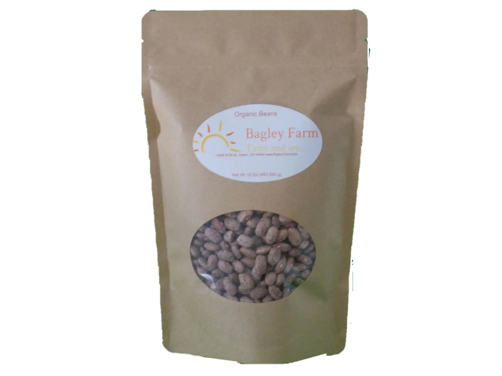 Bagley Farm's Organic Pinto Beans Certified Organic - Bagley Farm's