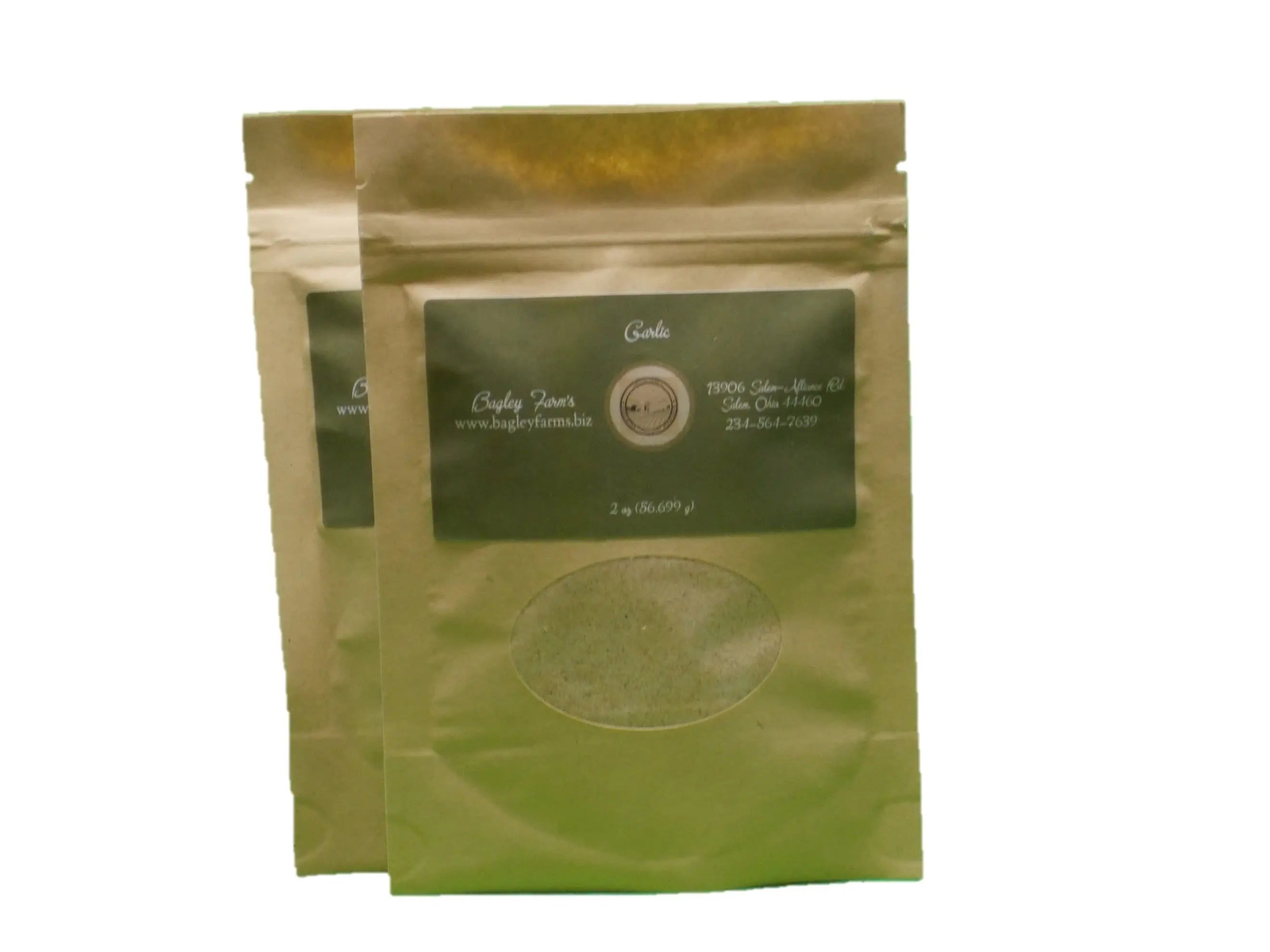 Garlic, Granulated 2 oz - Bagley Farm's