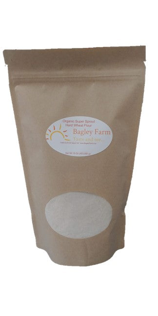 Bagley Farm's Organic Super Sprout Whole Grain Wheat Flour  Certified Organic